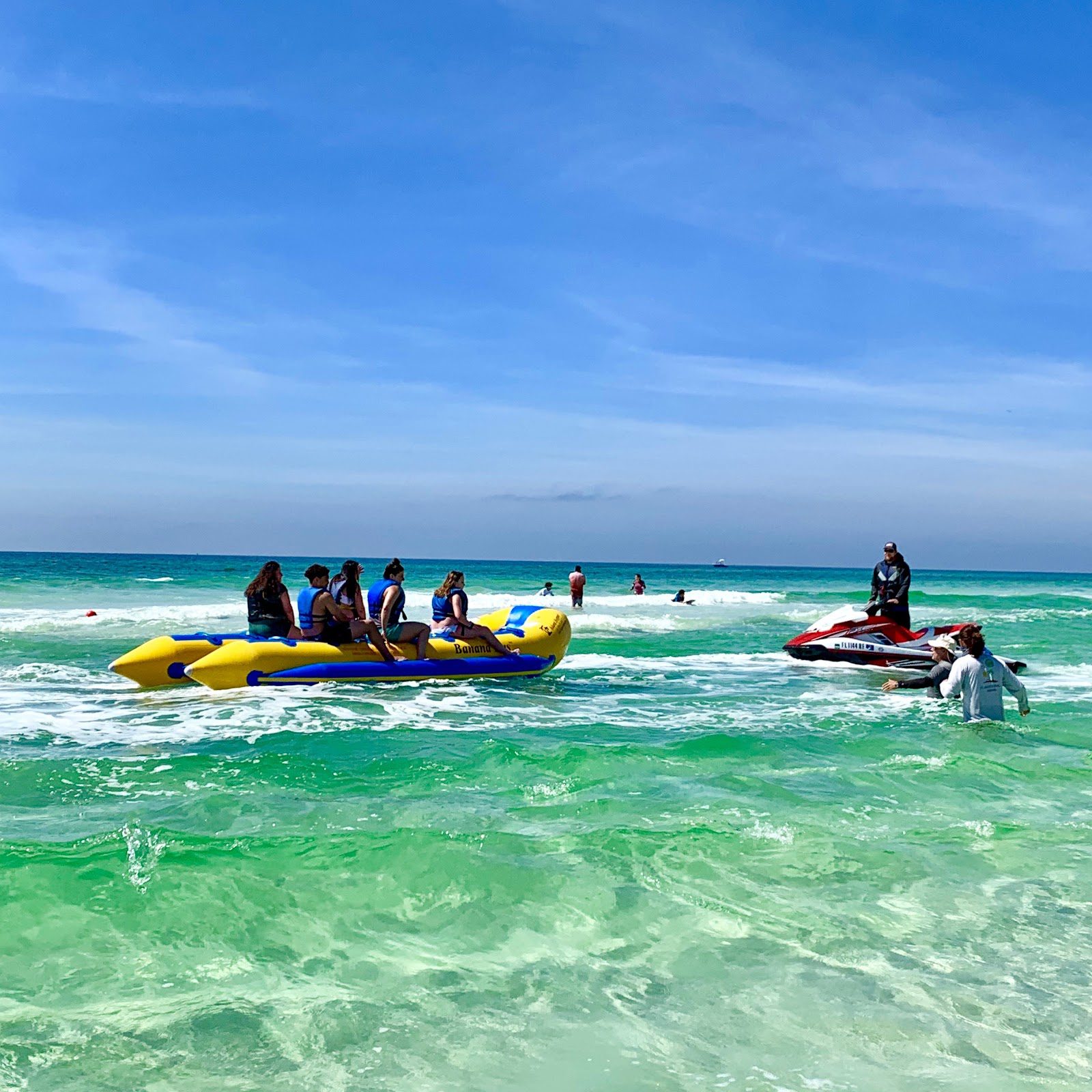 BANANA BOAT pomps