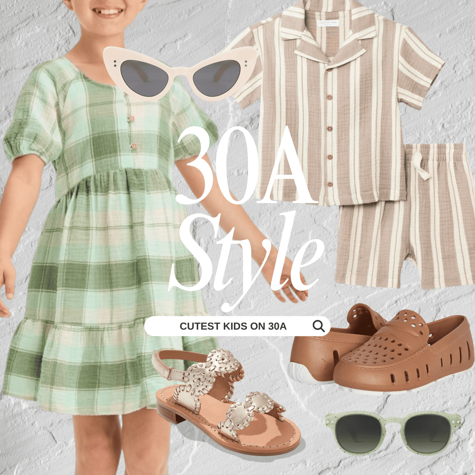 Outfits Style Guide for a Beach Vacation - 30A Cutest Kids: Adorable and Practical