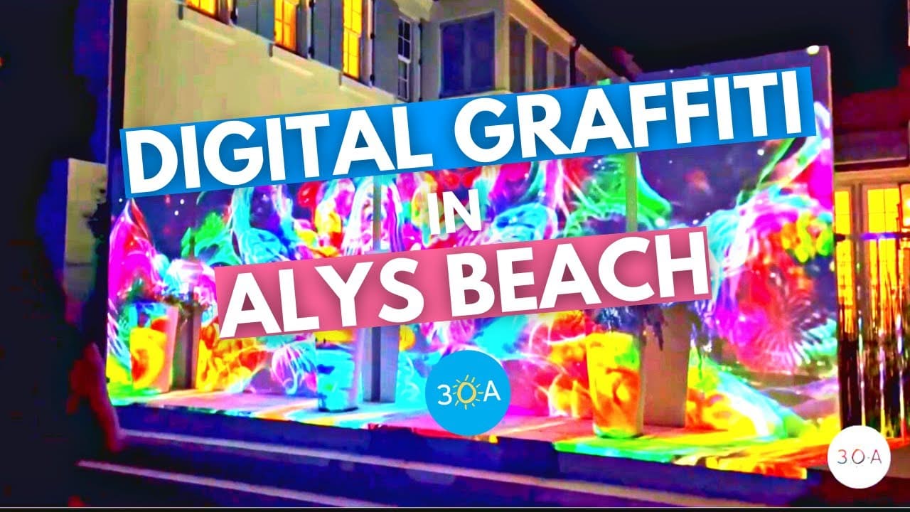 Digital Graffiti at Alys Beach